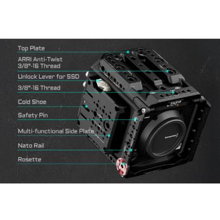 Tilta ES-T21-A (Base Kit) - zestaw z klatką do Blackmagic PYXIS 6K/12K - szczegóły